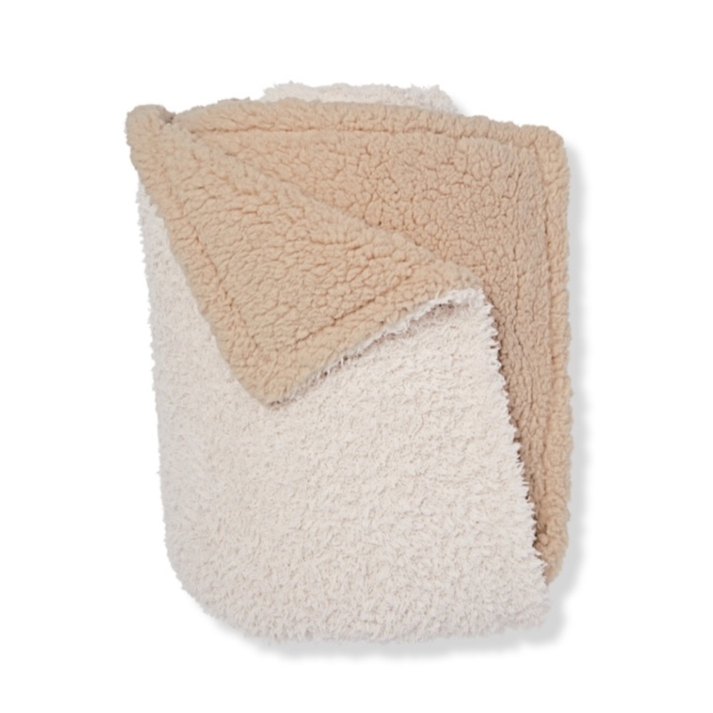 Ulta Beauty Cream Limited Edition Plush Throw Blanket